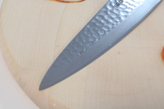 adelmayer Damastmesser Küchenmesser 20 cm 2077 Nahansicht Spitze der Klinge