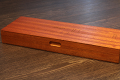 adelmayer Damastmesser Santokumesser 17,5 cm Aufbewahrungsbox geschlossen