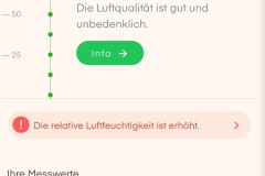 Warnsymbole zeigen, welche Messwerte die Indizes beeinflussen, sodass sich Auffälligkeiten sofort einordnen lassen. (Foto: Testsieger.de)