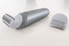 Der Bodygroomer ist mit verschiedenen Wechselaufsätzen für unterschiedliche Rasuren ausgestattet. (Foto: Testsieger.de)