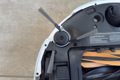 Haare verheddern sich manchmal auch an der Seitenbürste. (Foto: Testsieger.de)