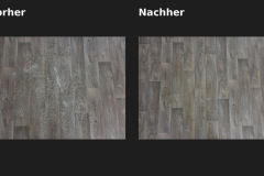 Auf Hartboden nimmt der L50s Pro Ultra 48 von 50 Gramm des Schmutzgemisches auf und liefert damit ein beeindruckendes Ergebnis. (Foto: Testsieger.de)