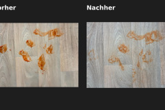 Im Standardmodus entfernt der L50s Pro Ultra hartnäckige Ketchupflecken nur grob. (Foto: Testsieger.de)