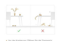 Praktisch erklärt: Die App führt verständlich durch die Kartierung und zeigt, wie der Matrix10 Ultra optimale Bedingungen für eine präzise Raumaufnahme erhält. (Foto: Testsieger.de)