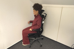 Für große Menschen über 1,85 Meter Körpergröße ist der Flexispot nicht geeignet. (Foto: Testsieger.de)