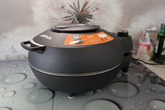 Das robuste Metallgehäuse macht einen professionellen Eindruck und verleiht dem Ofen die nötige Stabilität für hohe Temperaturen. (Foto: Testsieger.de)