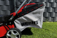 Der großzügige Fangkorb mit 50 Litern Fassungsvermögen erspart häufiges Entleeren. (Foto: Testsieger.de)