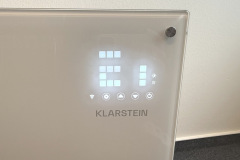 Die Touch-Tasten reagieren zuverlässig – alle wichtigen Funktionen lassen sich direkt am Gerät einstellen. (Foto: Testsieger.de)