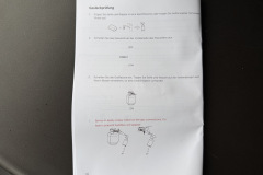 Die Anleitung weist vorbildlich auf eine Gasleckprüfung hin – ein Pluspunkt in Sachen Sicherheit. (Foto: Testsieger.de)