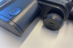 Detailansicht der Bedienelemente am Levoit LVAC-300, deren logische Anordnung und angenehme Druckpunkte eine intuitive und komfortable Bedienung ermöglichen. (Foto: Testsieger.de)