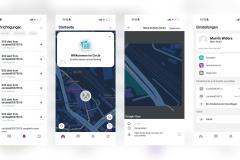 Die Begleit App myFirst Circle ist logisch strukturiert und bietet Eltern alle wichtigen Funktionen von der Standortübersicht über SOS Benachrichtigungen bis hin zu Geofencing Zonen und der Kontaktverwaltung an einem Ort. (Foto: Testsieger.de)