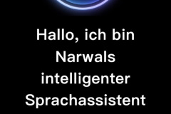 Der Narwal-eigene Sprachassistent Nawa reagiert auf den Befehl „Hey Nawa" und ergänzt die Steuerung per App um eine praktische Sprachoption im Alltag. (Foto: Testsieger.de)