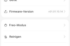 Übersicht über Gerätedetails, Firmware, Kartenverwaltung und Verbrauchsmaterialien. (Foto: Testsieger.de)