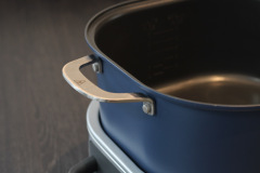 Das Symbol lässt es erahnen. Die Griffe erwärmen sich im Betrieb stark. (Foto: Testsieger.de)