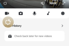 Schneller Zugriff auf das Livebild: Bei stabiler WLAN Verbindung zeigt die App ein scharfes Full HD Bild mit flüssiger Steuerung der Kamera. (Foto: Testsieger.de)