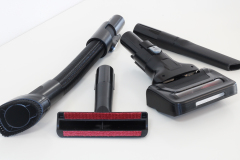 Rowenta legt noch reichlich Zubehör wie eine Flex-Düse bei. (Foto: Testsieger.de)