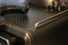 Saeco Xelsis Suprema SM8889/00 Kaffeevollautomat Nahaufnahme Design-Elemente