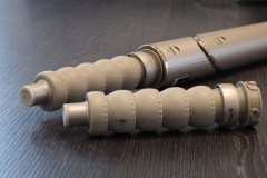 Es befinden sich Lockenstabaufsätze für links- und rechtsdrehende Locken im Lieferumfang. (Foto: Testsieger.de)