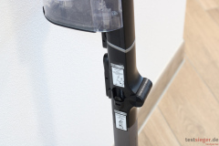 Shark IZ420 EUT: Nahaufnahme Knickgelenk