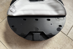 Das Wischtuch wird über einen Klettmecha