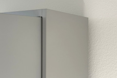 Die Kanten sind sauber verarbeitet und die Pulverbeschichtung zeigt sich auch an den Übergängen gleichmäßig. (Foto: Testsieger.de)