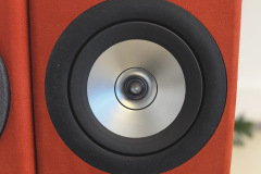 Nahaufnahme der Lautsprechermembran der Technics SC-CX700 (Foto: Testsieger.de)