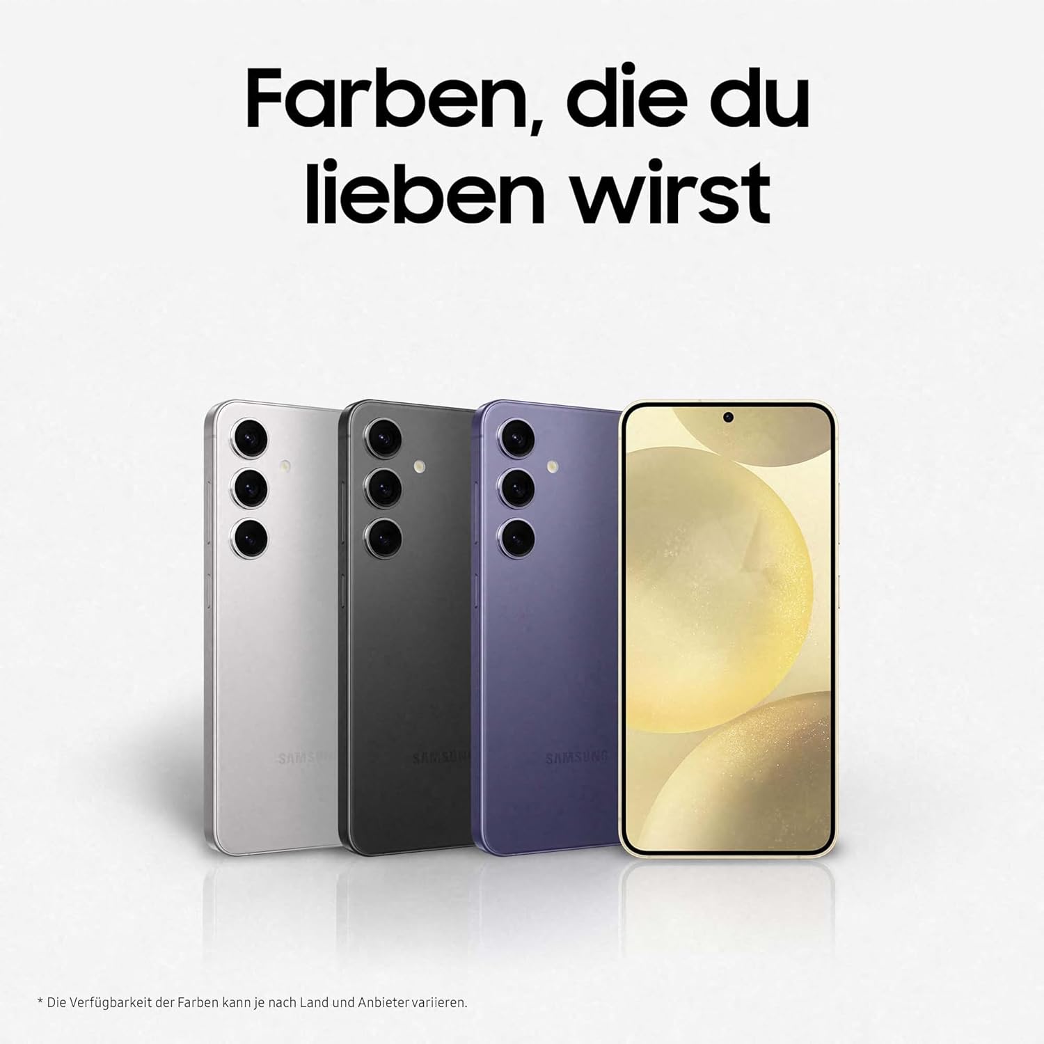 Teaser der verfügbaren Farbvarianten (Foto: Samsung)