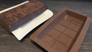 Zenker Schokoladenform Dubai-Schokolade, Silikon, 2 Stück