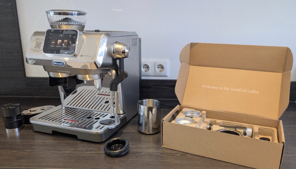 De’Longhi La Specialista Touch EC9455.M: Edelstahloptik und Display im Überblick