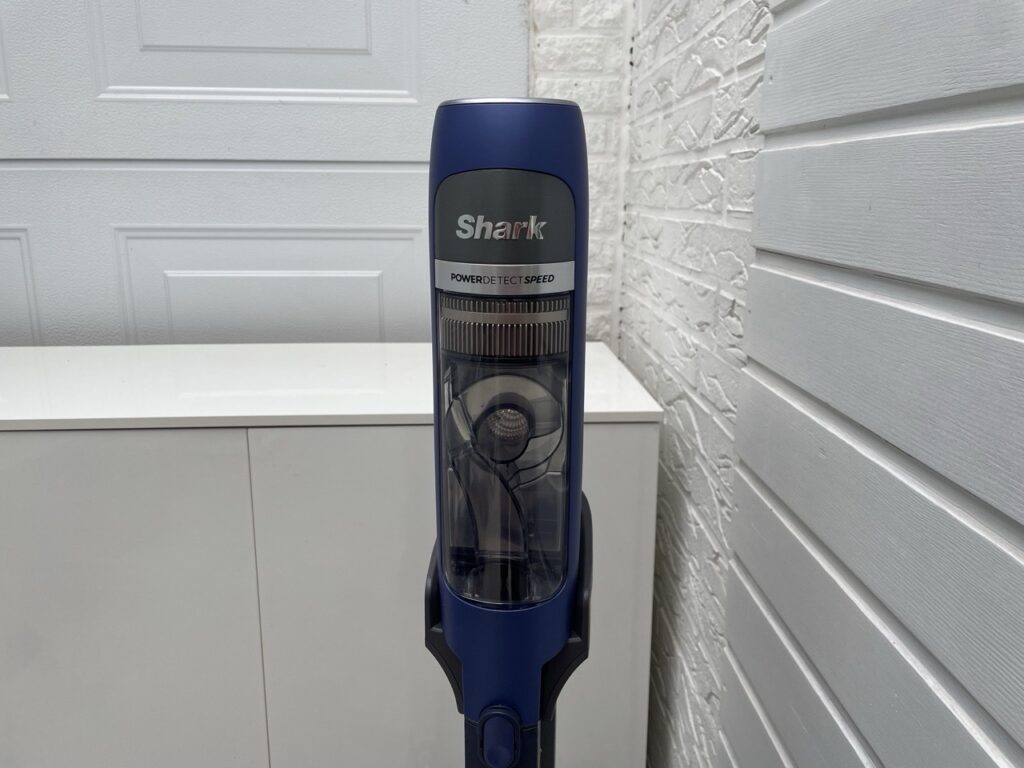 „Shark PowerDetect Speed“: Frontansicht des Handteils