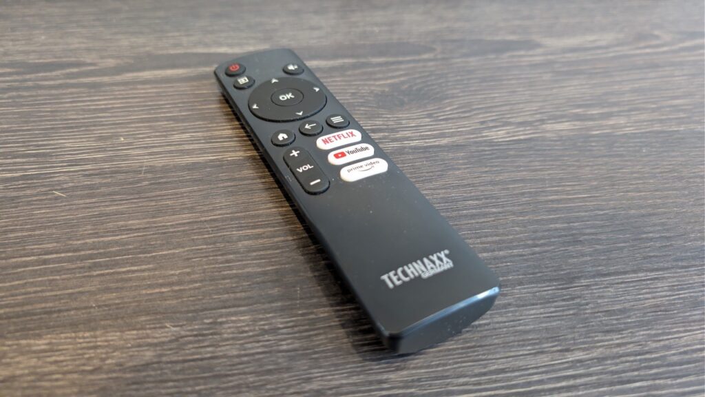 Technaxx TX-332: Fernbedienung mit Streaming-Direkttasten