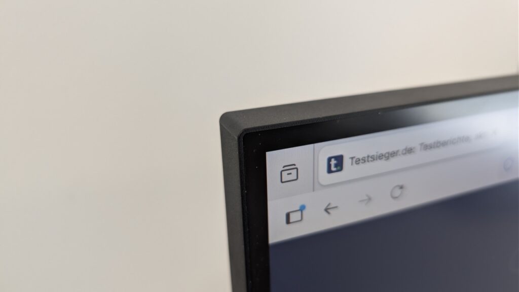 „EIZO FlexScan EV2740S“: Display-Rahmen im Detail