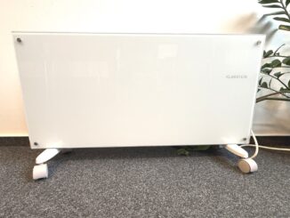 Klarstein Bornholm Smart: Elegante Glasfront in Weiß