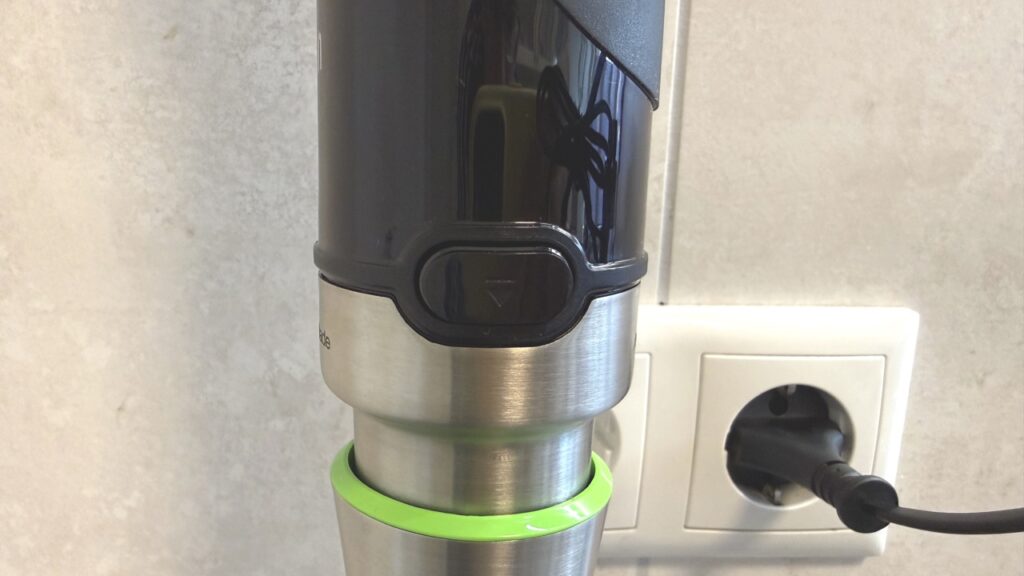 Braun MultiQuick 9 MQ9187XLI: Klickmechanismus für den Aufsatzwechsel