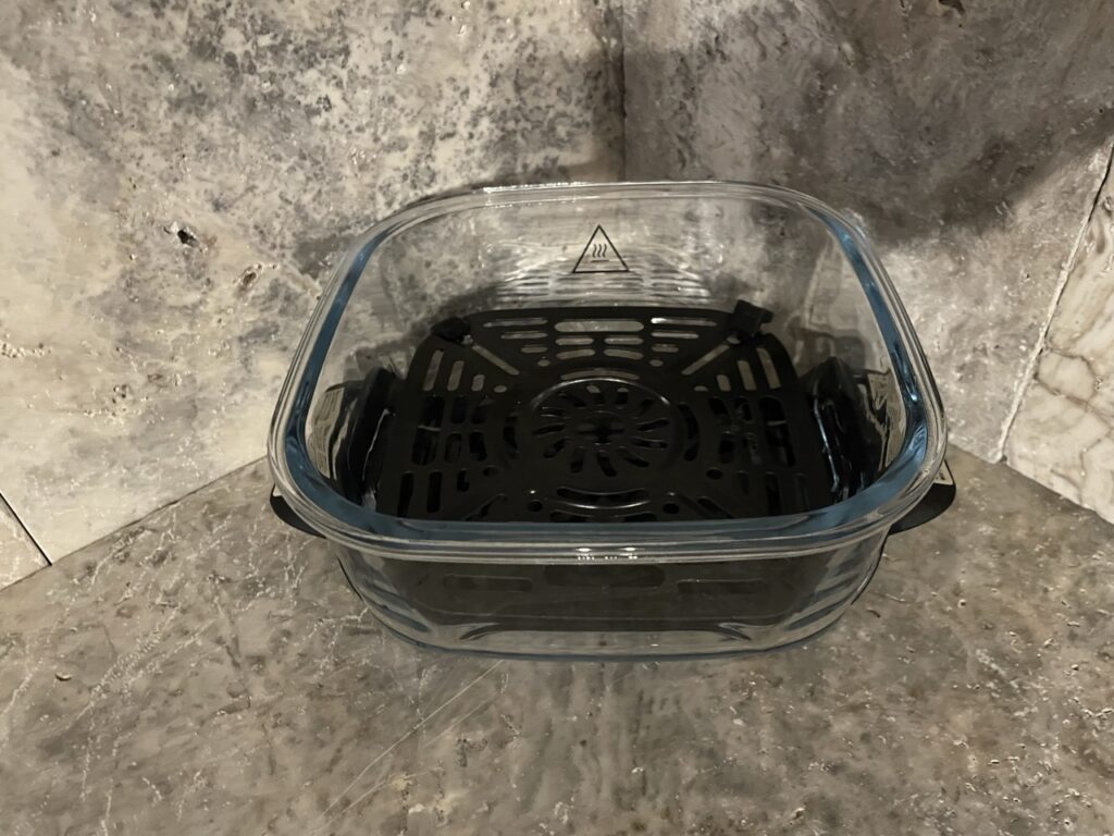 Ninja CRISPi 4-in-1 Tragbare Glas-Heißluftfritteuse Cyber Space - FN101EUGY