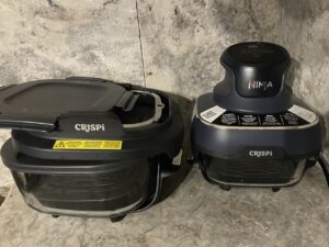 Ninja CRISPi 4-in-1 Tragbare Glas-Heißluftfritteuse Cyber Space - FN101EUGY