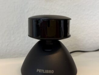 Petlibro Scout: Frontansicht mit Linse und LED Ring