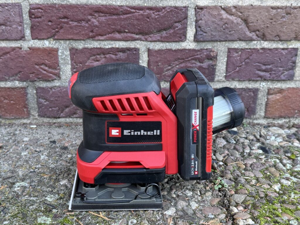 Gesamtansicht des Einhell TE-OS 18/113 3X Li - Solo (Foto: Testsieger.de)