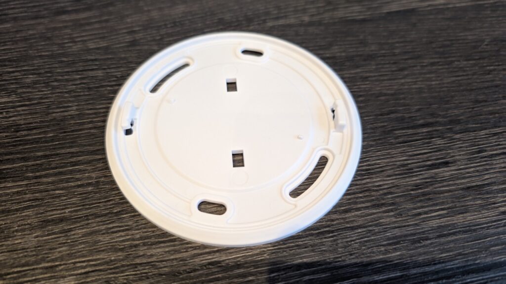 Smartwares FSM-11750: Montageteller des Rauchwarnmelders