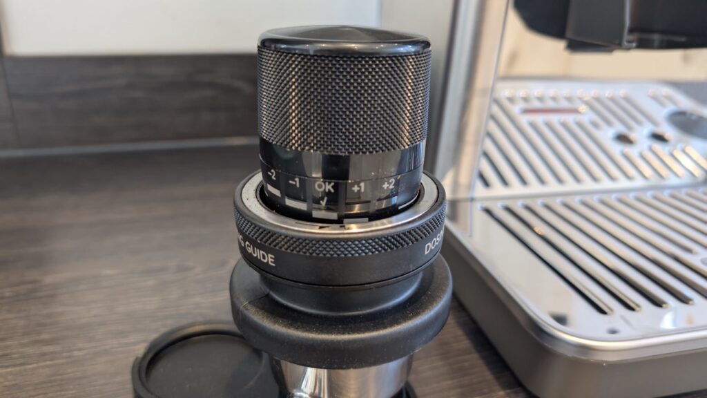 Dosing & Tamping Guide der De’Longhi La Specialista Touch EC9455.M