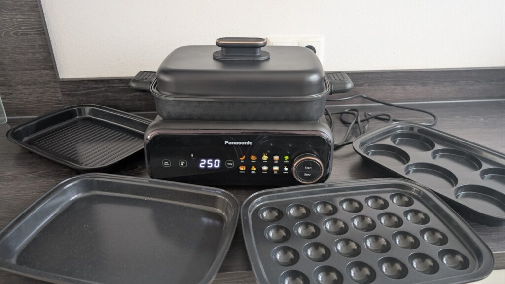 Panasonic NF-GM600: Komplettes Set mit allen Einsätzen