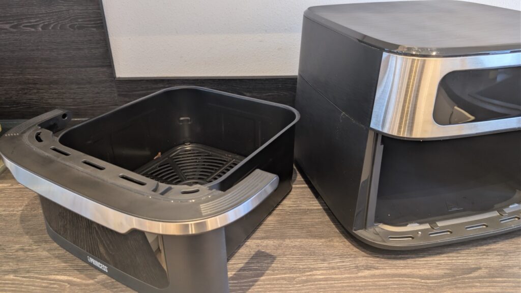 Princess 182262 MaxiCrisp: Herausnehmbarer Frittierkorb mit Antihaftbeschichtung