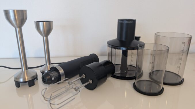 Wilfa Prostick IM4B-1000FP: Umfangreiches Zubehörset für vielseitige Einsätze