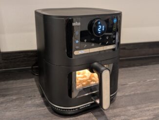 Braun MultiFry 5 HF 5075I: Schrägansicht auf Gehäuse und Bedienfeld