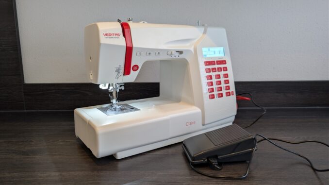 „Veritas Claire“: „Computergesteuerte Nähmaschine im Praxiseinsatz“