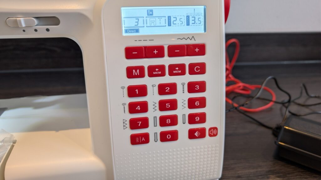 „Veritas Claire“: „Tastenfeld zur Direktwahl der Stichprogramme“