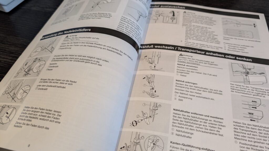 „Veritas Claire“: „Quickstart Guide mit bebilderten Anleitungen“