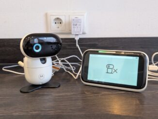 „Motorola Nursery PIP1710 Connect“: „Kamera und Monitor im Überblick“