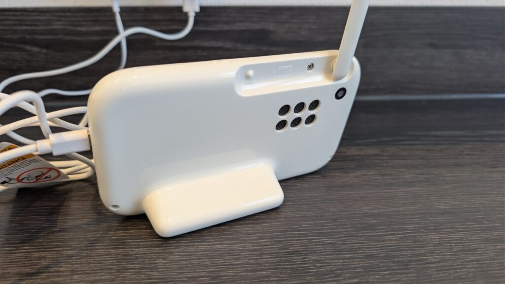 „Motorola Nursery PIP1710 Connect“: „Rückseite des Monitors“