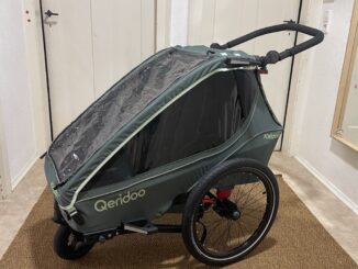 „Qeridoo Kidgoo 1“: Als Buggy nutzbarer Fahrradanhänger im Alltag